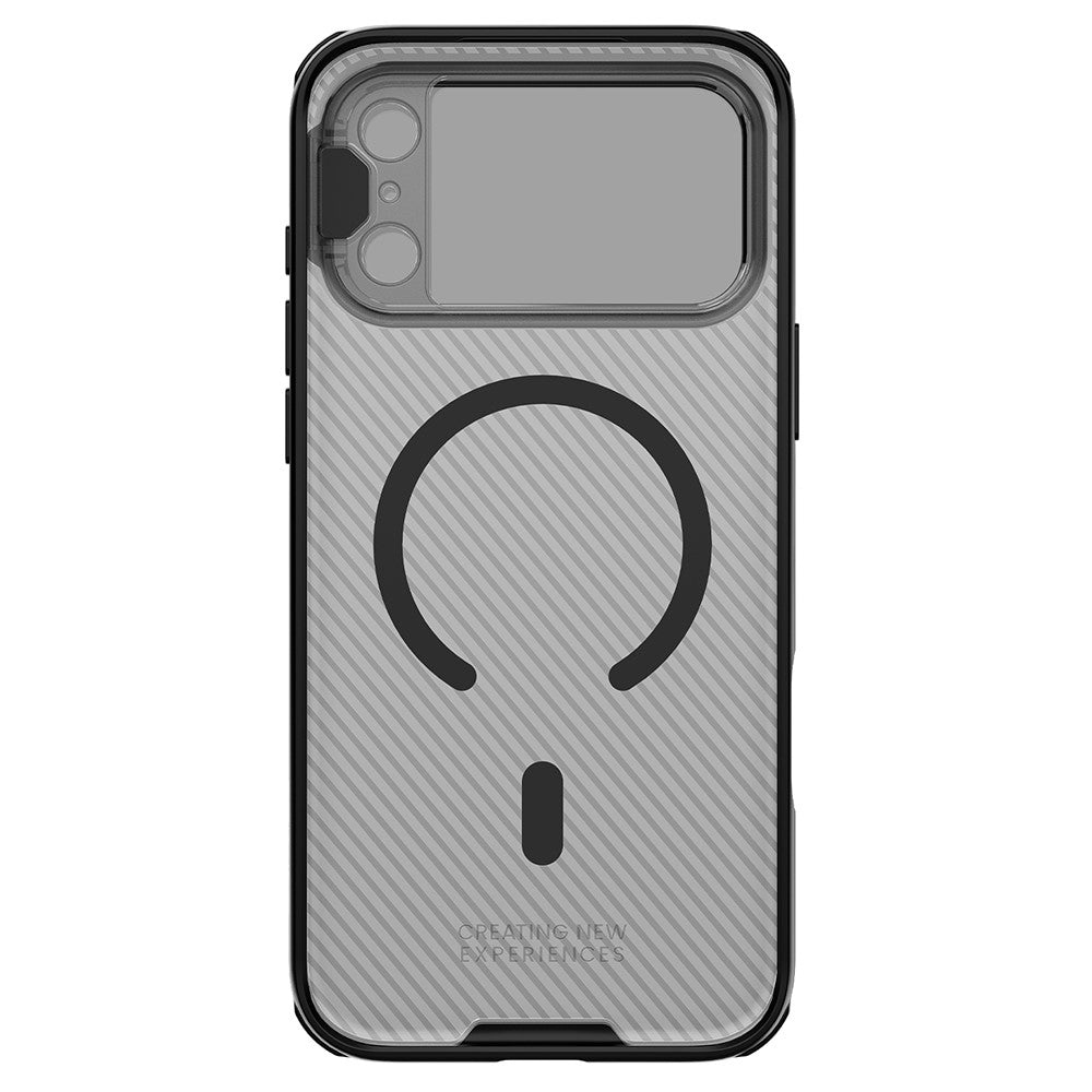 MagSafe-Hülle für Apple iPhone 18 Pro / 17 Pro, Nillkin, CamShield Prop, Schwarz Transparent