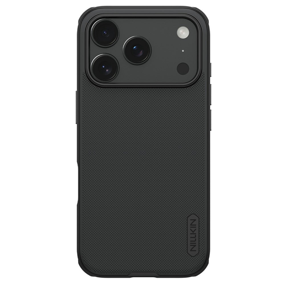 Coque MagSafe pour Apple iPhone 18 Pro / 17 Pro, Nillkin, Super Shield Pro, Noir Satiné