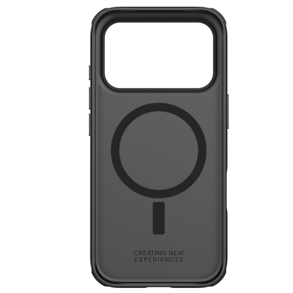 Coque MagSafe pour Apple iPhone 18 Pro / 17 Pro, Nillkin, Super Shield Pro, Noir Satiné