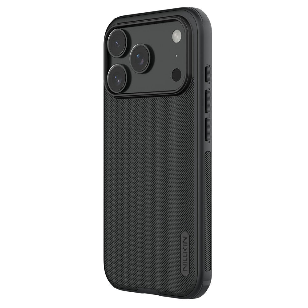 Coque MagSafe pour Apple iPhone 18 Pro / 17 Pro, Nillkin, Super Shield Pro, Noir Satiné