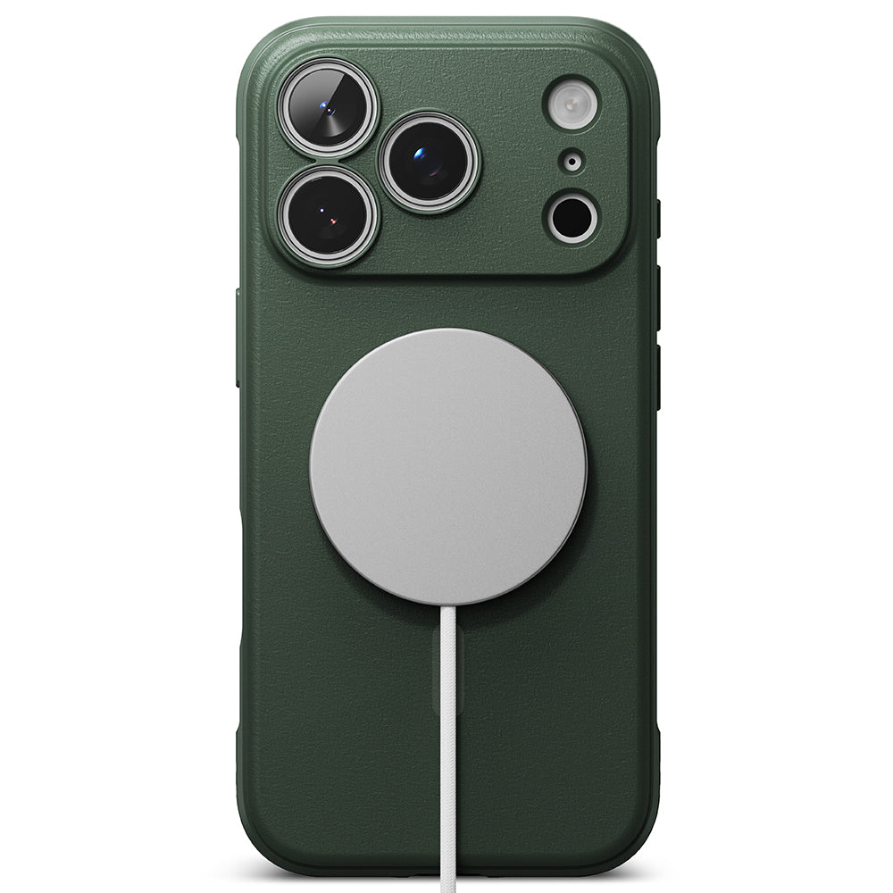 Coque MagSafe pour Apple iPhone 18 Pro / 17 Pro, Ringke, Onyx, Vert Foncé