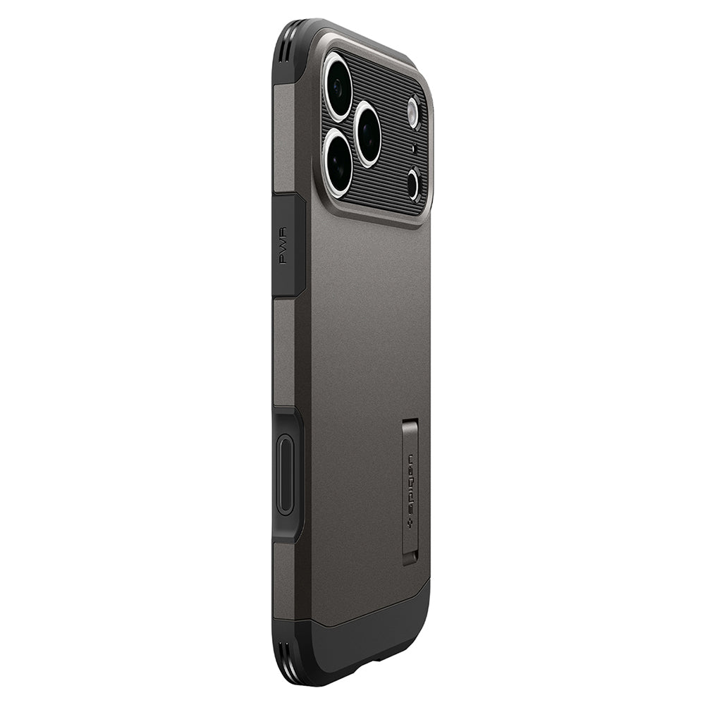 Custodia MagSafe per Apple iPhone 18 Pro / 17 Pro, Spigen, Tough Armor T, Grigio ACS12174