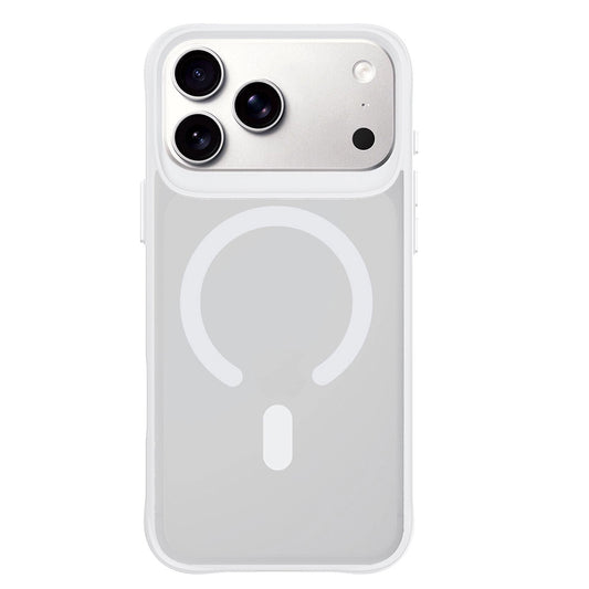 Custodia MagSafe per Apple iPhone 18 Pro Max / 17 Pro Max, 3MK, Smoke MagCase, bianca