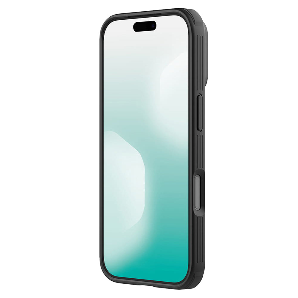 Custodia MagSafe per Apple iPhone 18 Pro Max / 17 Pro Max, Nillkin, CamShield Pro, Nero Trasparente