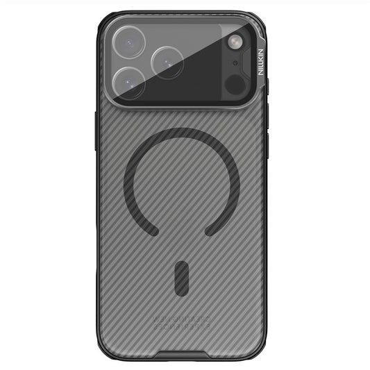 Custodia MagSafe per Apple iPhone 18 Pro Max / 17 Pro Max, Nillkin, CamShield Prop, Nera Trasparente