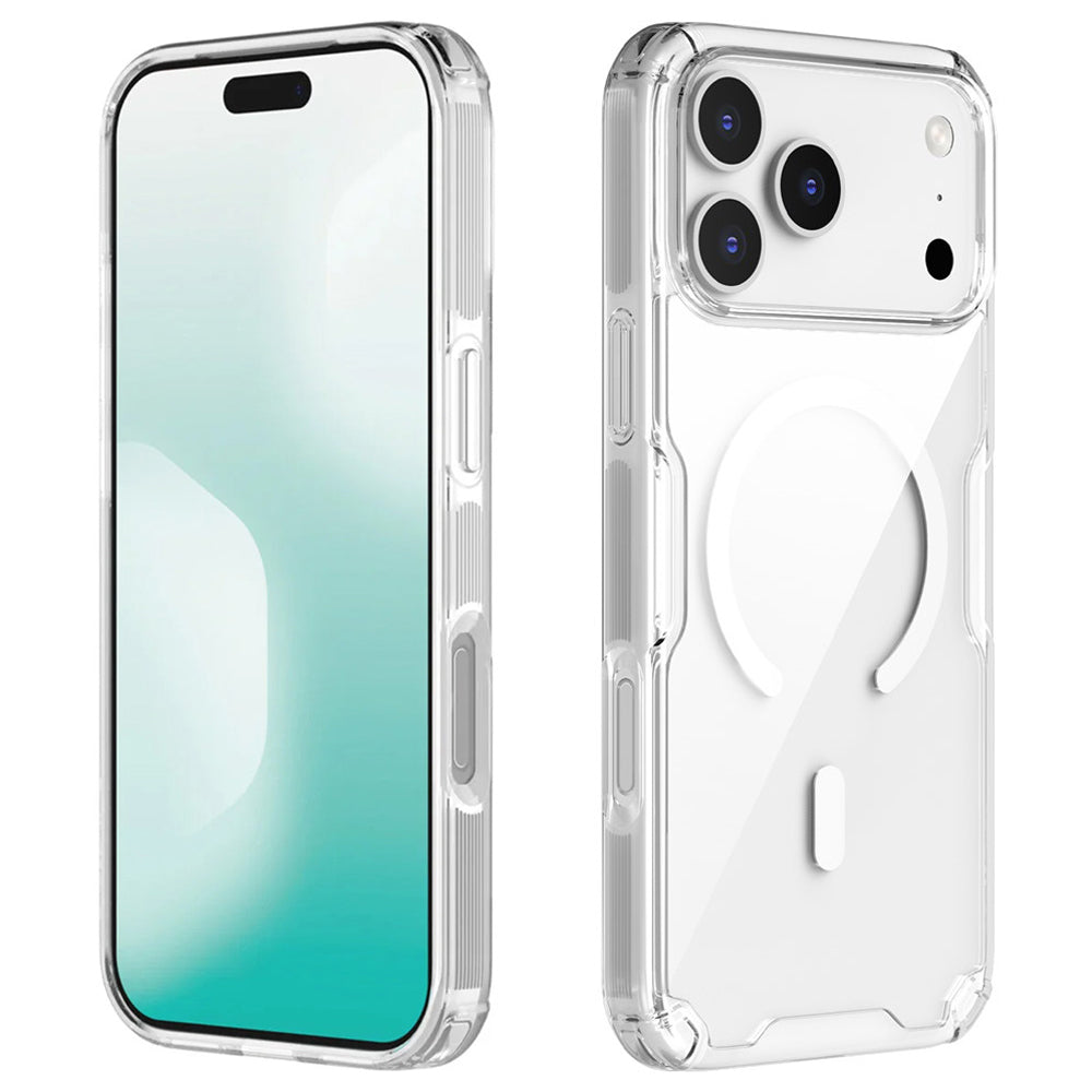 Coque MagSafe pour Apple iPhone 18 Pro Max / 17 Pro Max, Nillkin, Nature Pro, Blanche