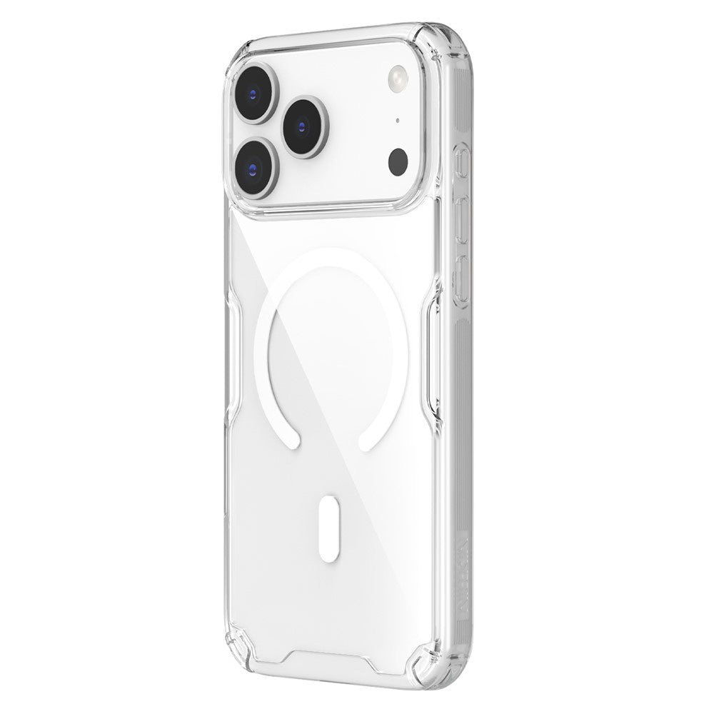 Coque MagSafe pour Apple iPhone 18 Pro Max / 17 Pro Max, Nillkin, Nature Pro, Blanche