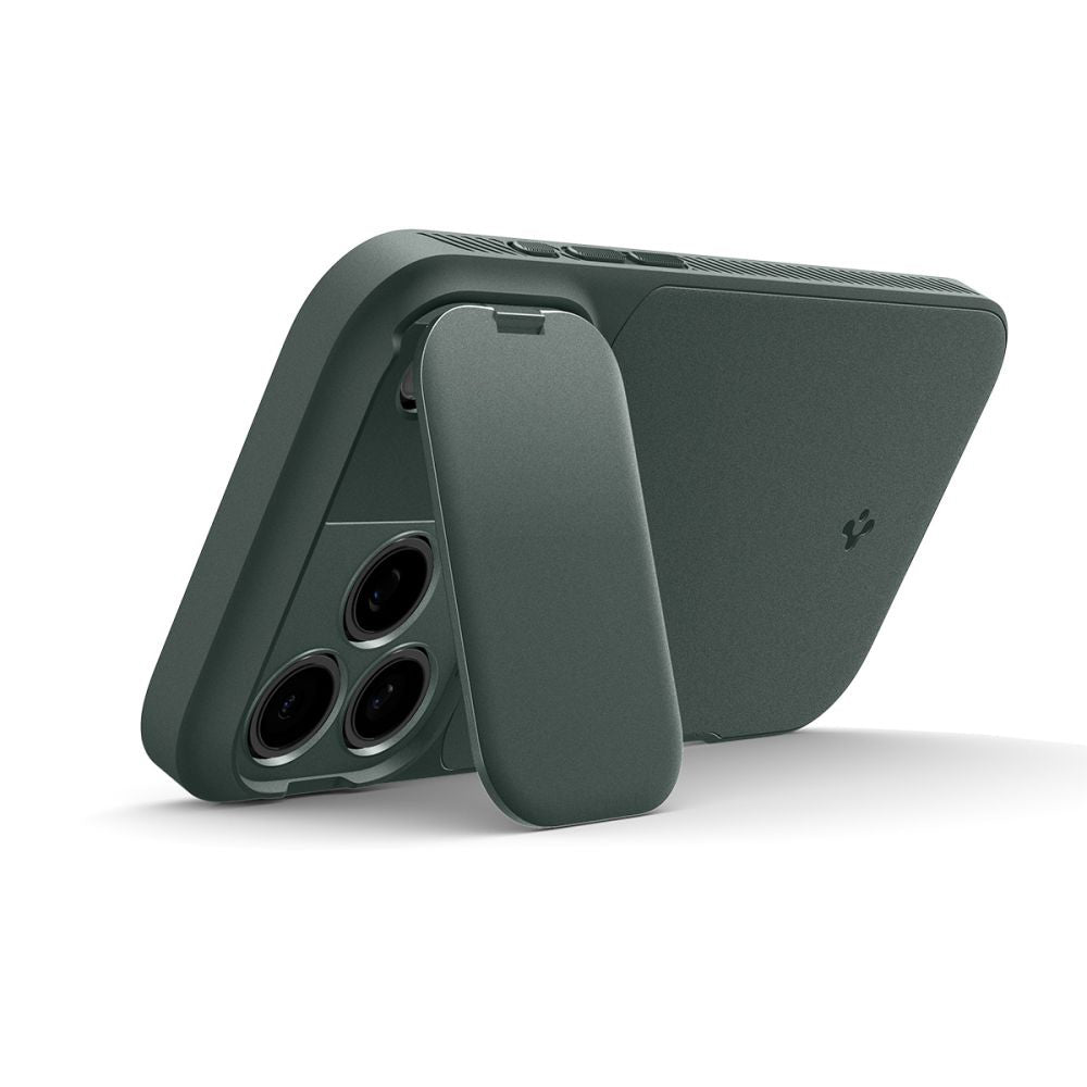MagSafe-Hülle für Apple iPhone 18 Pro Max / 17 Pro Max, Spigen, Optik Armor, Grün ACS09901