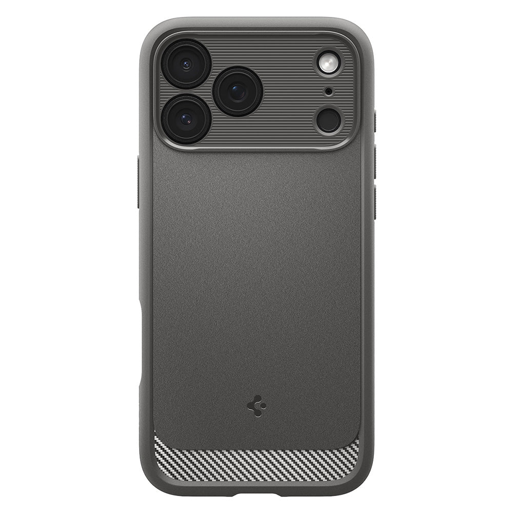 Custodia MagSafe per Apple iPhone 18 Pro Max / 17 Pro Max, Spigen, Rugged Armor, Grigio ACS12110