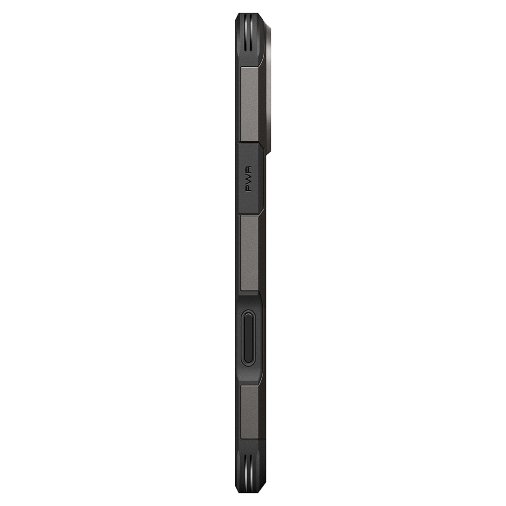 Coque MagSafe pour Apple iPhone 18 Pro Max / 17 Pro Max, Spigen, Tough Armor T, Gris ACS12137