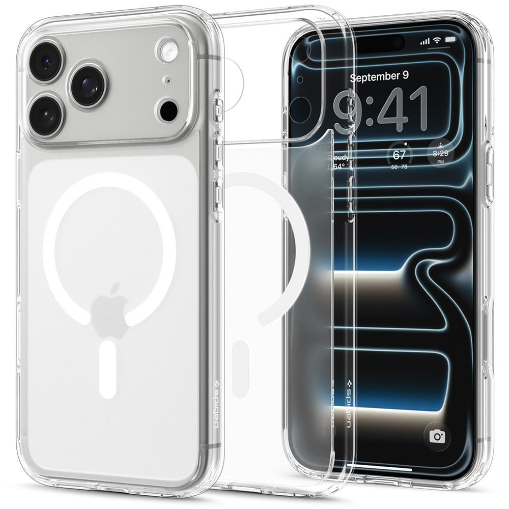 MagSafe Case for Apple iPhone 18 Pro Max / 17 Pro Max, Spigen, Ultra Hybrid, Satin White ACS12124