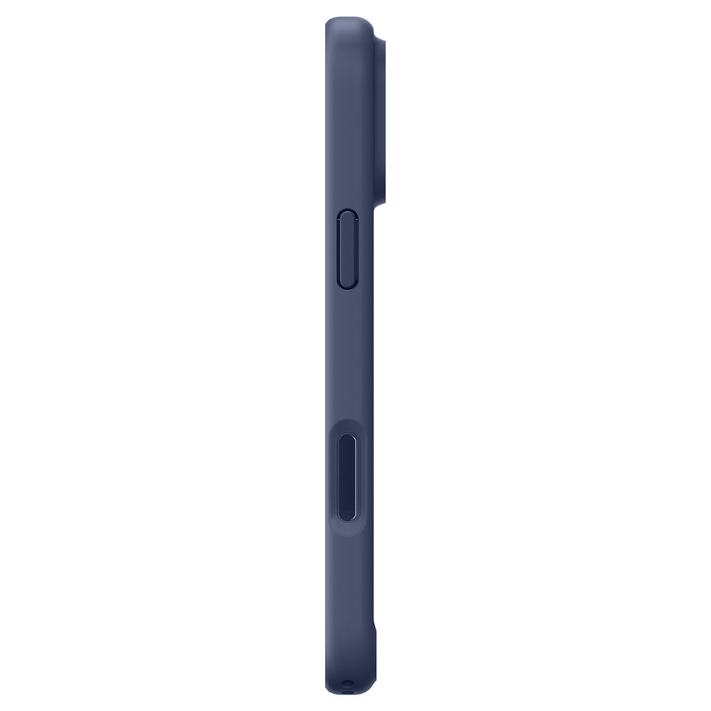 Custodia MagSafe per Apple iPhone 18 Pro Max / 17 Pro Max, Spigen, Ultra Hybrid, Blu Marino Satinato ACS11918