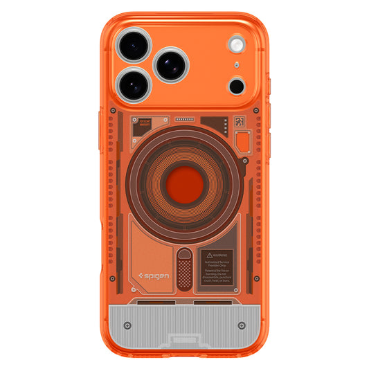 Coque MagSafe pour Apple iPhone 18 Pro Max / 17 Pro Max, Spigen, Ultra Hybrid C-One, Orange ACS11984