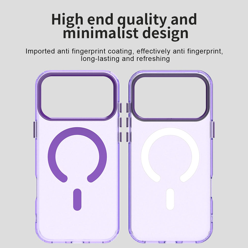 Coque MagSafe pour Apple iPhone 18 Pro Max / 17 Pro Max, Techsuit, CandyCase, Violet