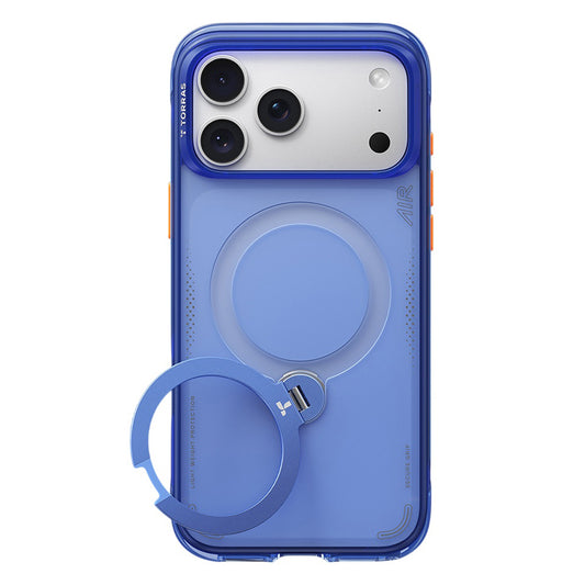 MagSafe-Hülle für Apple iPhone 18 Pro Max / 17 Pro Max, Torras, Ostand Q3 Air, Blau
