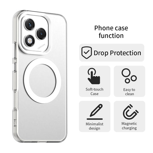 MagSafe-Hülle für Honor 400 Lite, Techsuit, CandyCase, Weiß