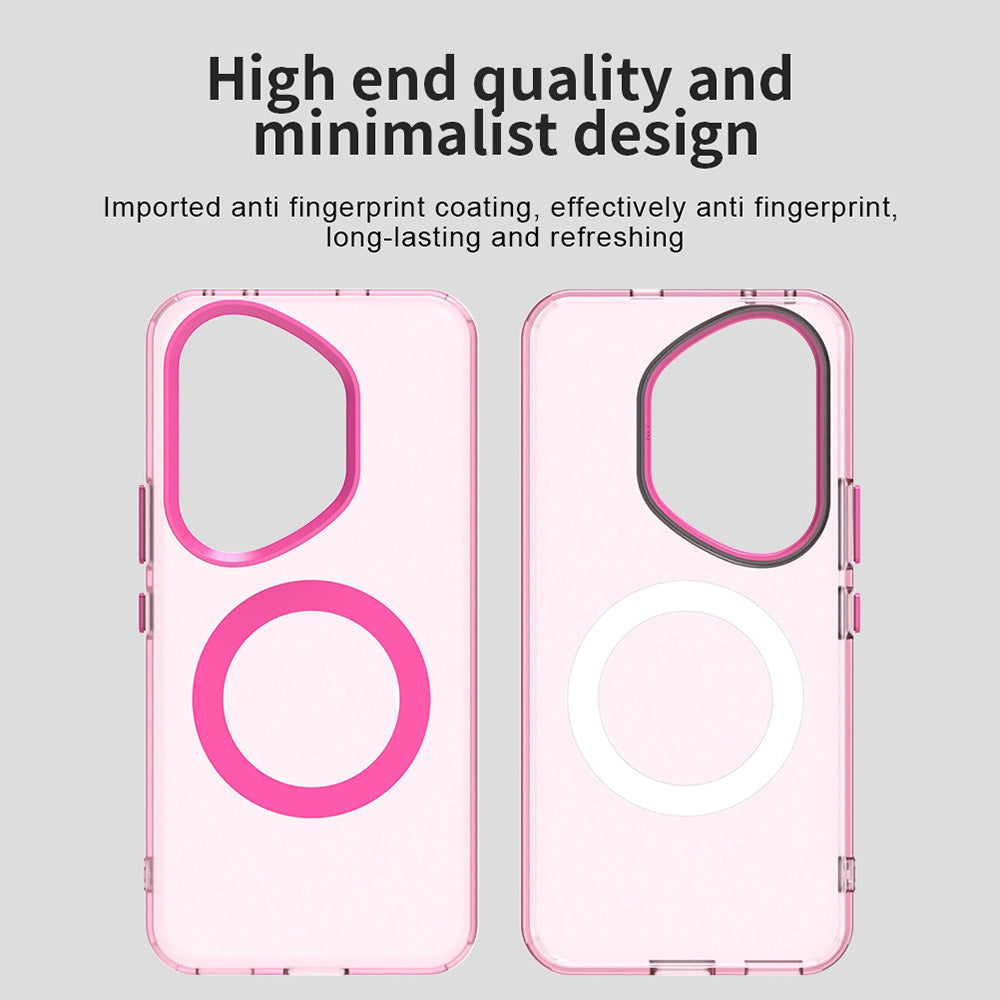 Custodia MagSafe per Honor 400 Pro, Techsuit, CandyCase, Rosa