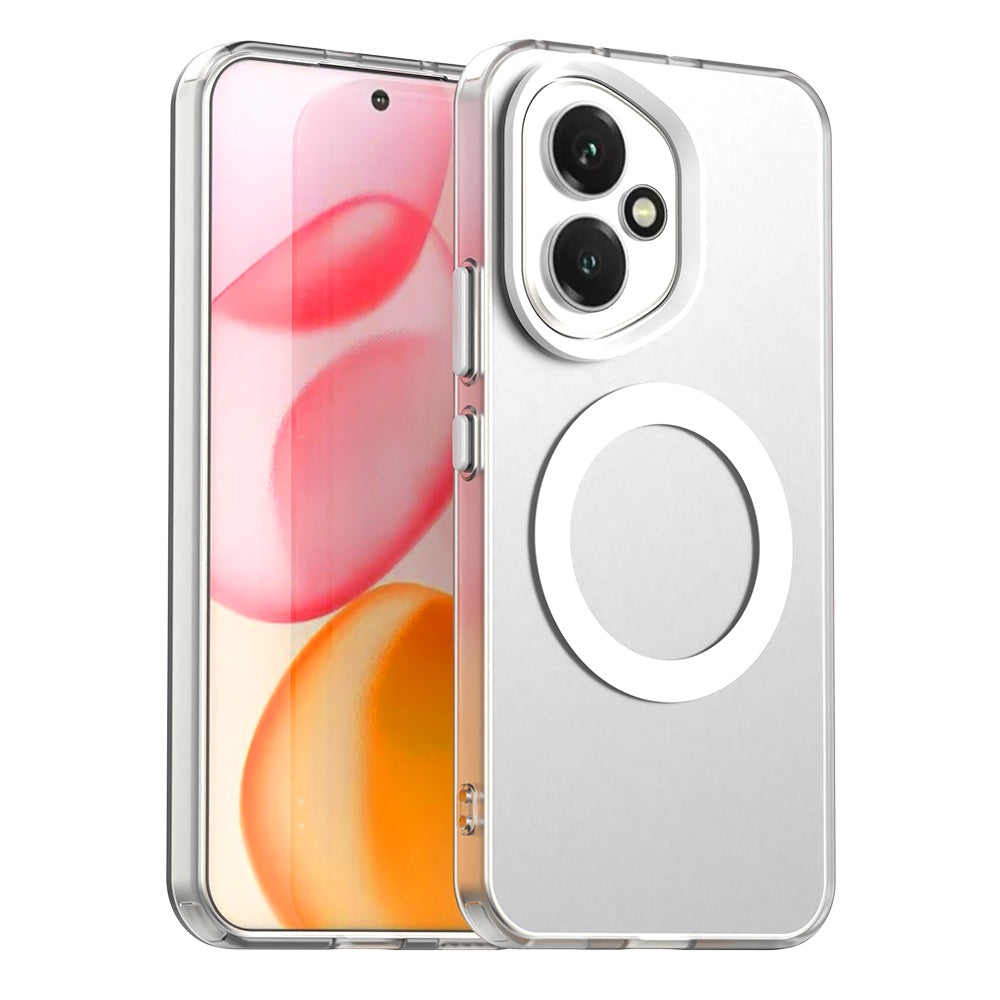 Custodia MagSafe per Honor 400, Techsuit, CandyCase, Bianca