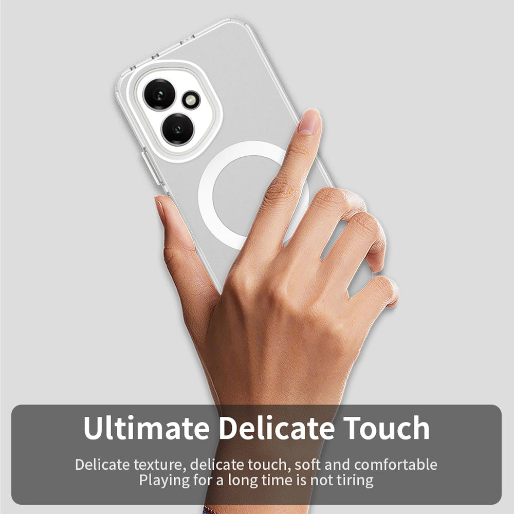 Custodia MagSafe per Honor 400, Techsuit, CandyCase, Bianca