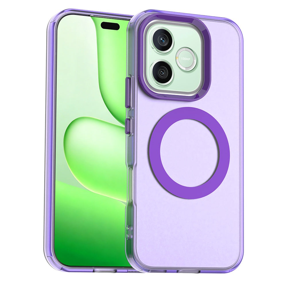 Custodia MagSafe per Honor 600 Lite, Techsuit, CandyCase, Viola