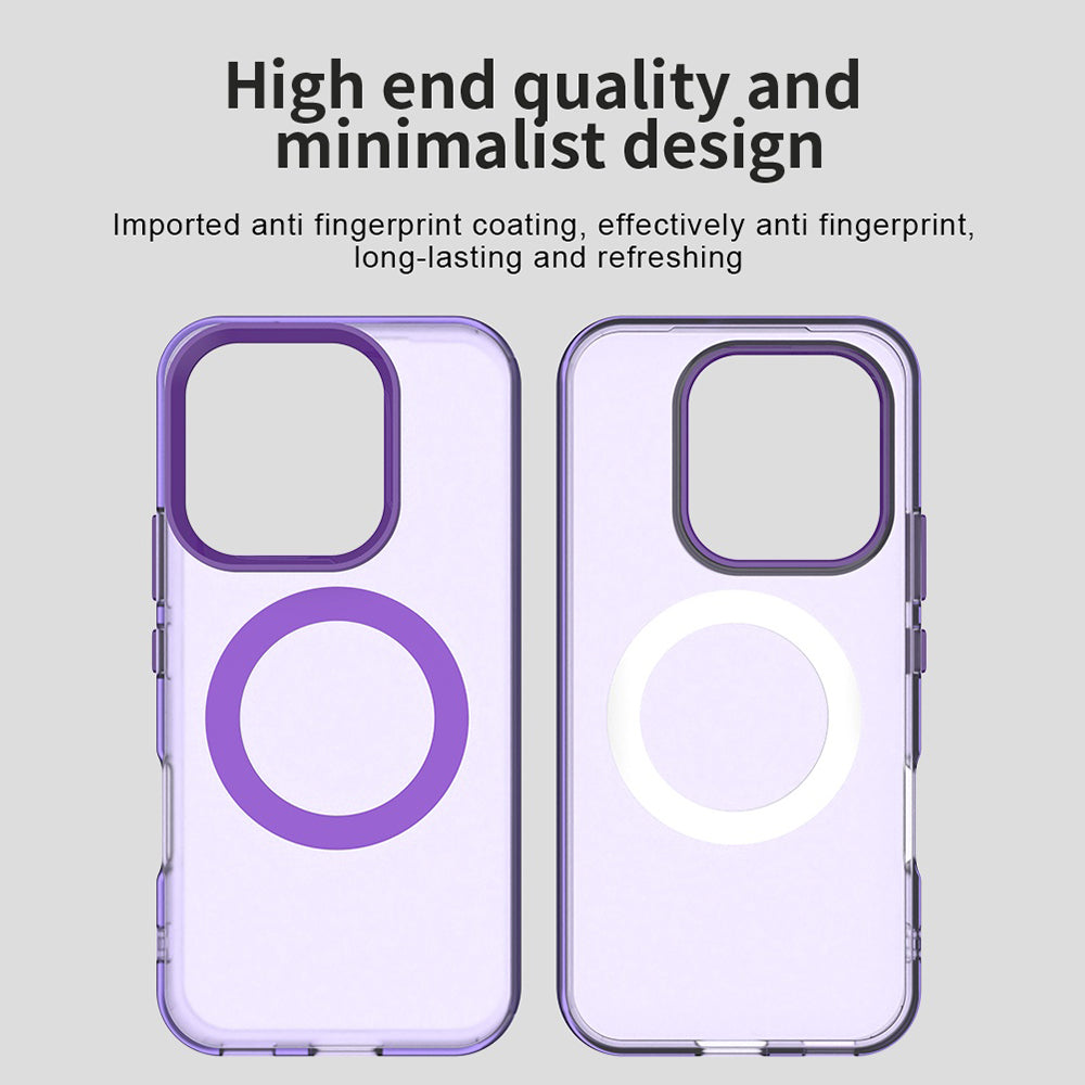 Custodia MagSafe per Honor 600 Lite, Techsuit, CandyCase, Viola