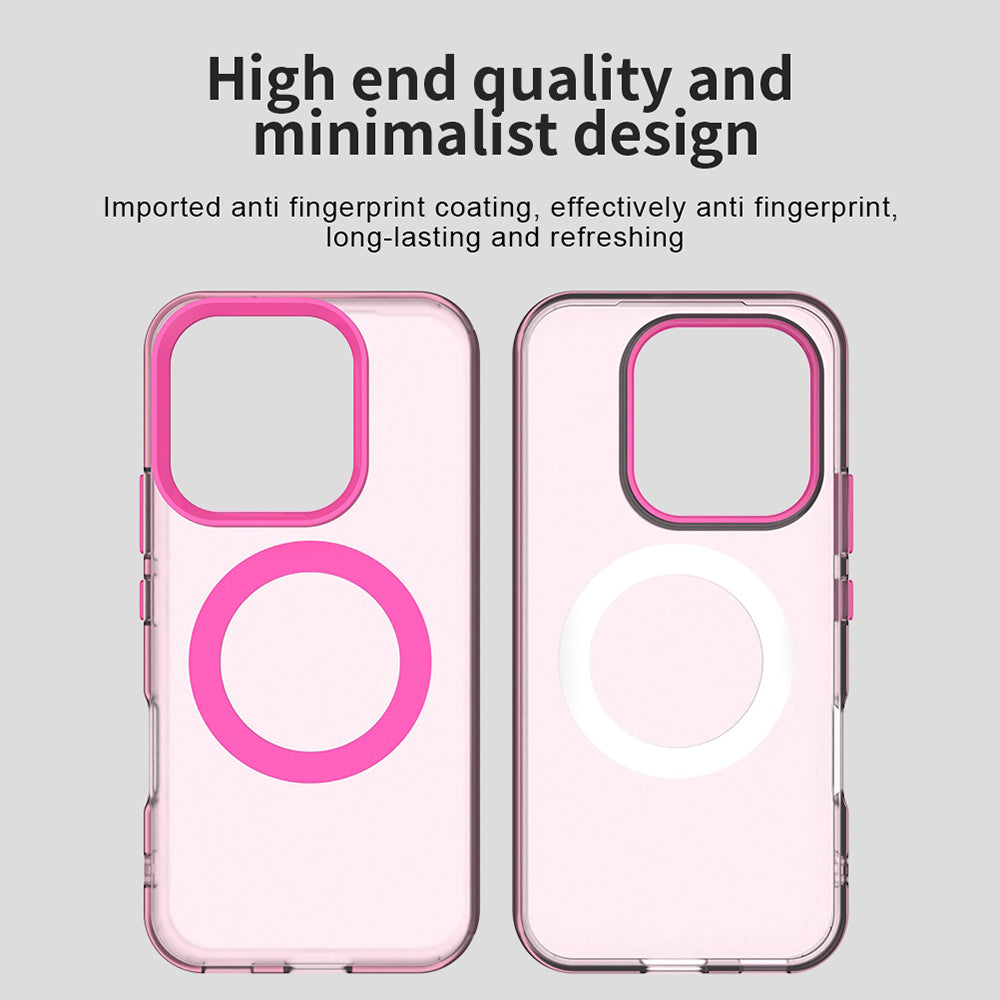 Custodia MagSafe per Honor 600 Lite, Techsuit, CandyCase, Rosa