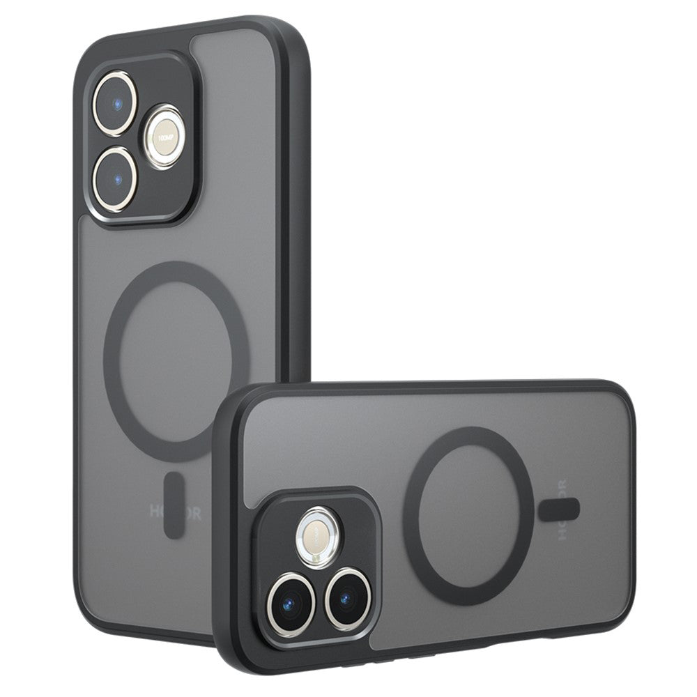Custodia MagSafe per Honor 600 Lite, Techsuit, PureFrost, Nera Satinata