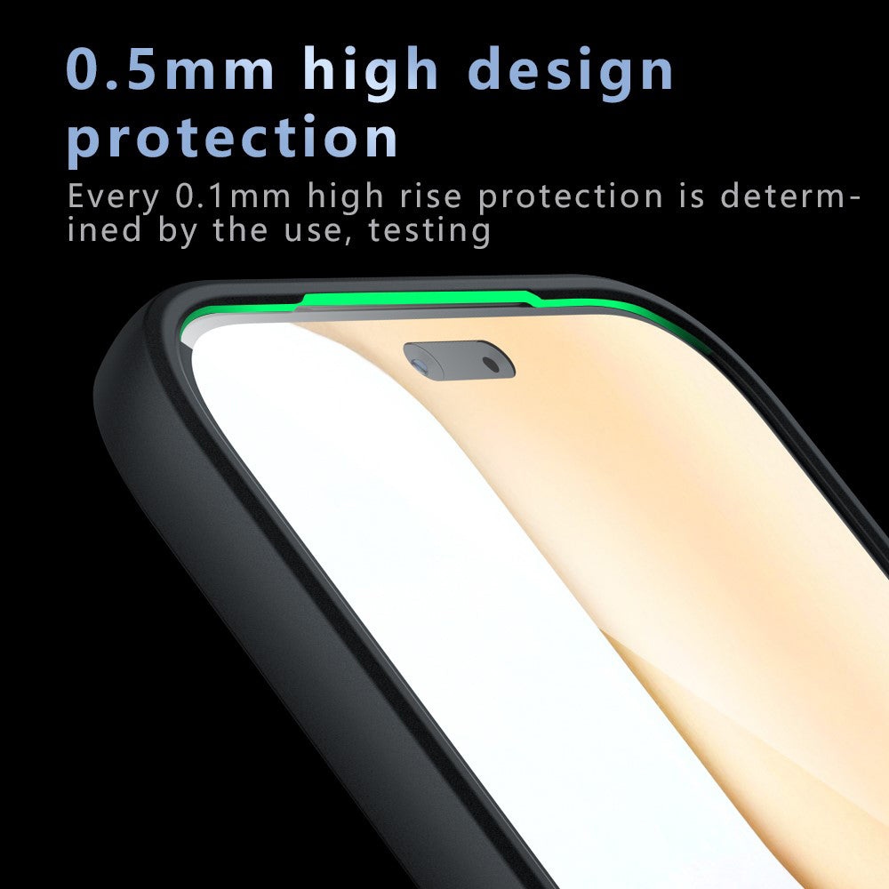 Custodia MagSafe per Honor 600 Lite, Techsuit, PureFrost, Nera Satinata