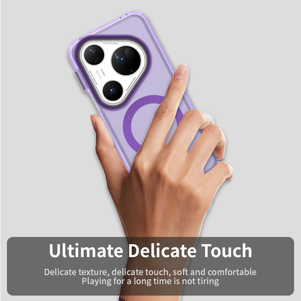 Custodia MagSafe per Huawei Pura 80 Ultra, Techsuit, CandyCase, Viola