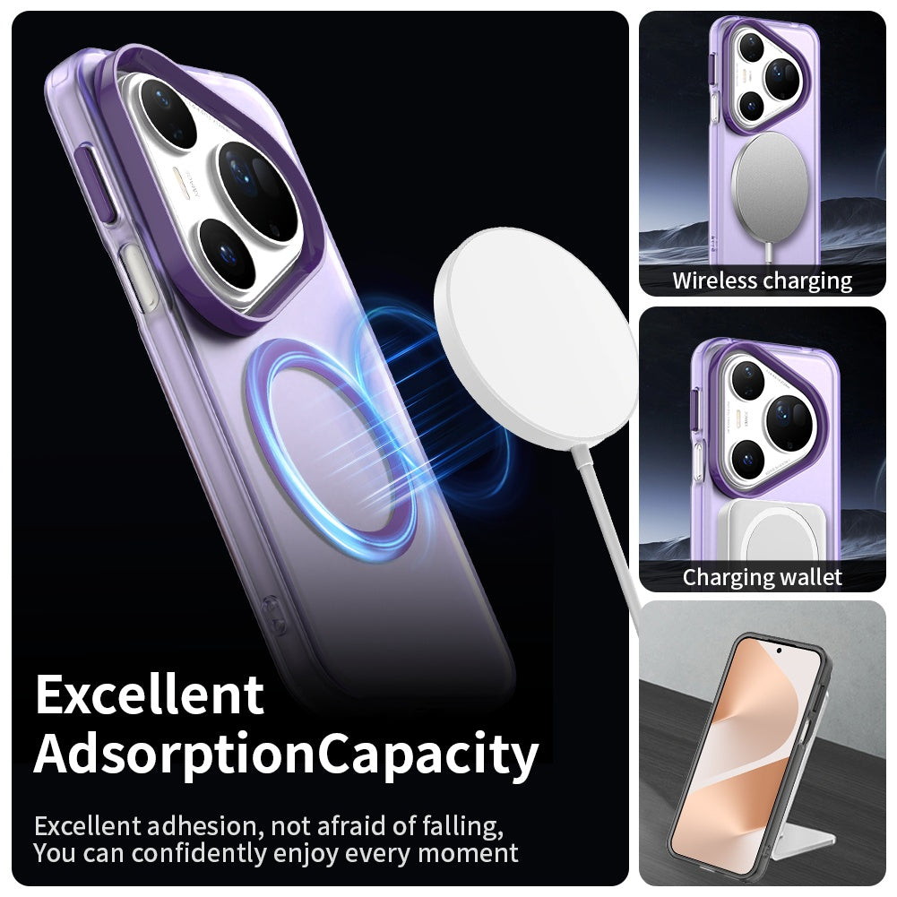 Custodia MagSafe per Huawei Pura 80 Ultra, Techsuit, CandyCase, Viola