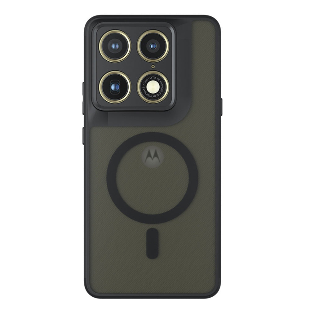 Custodia MagSafe per Motorola Edge 70 Ultra / Signature, Techsuit, PureFrost, Nera Satinata