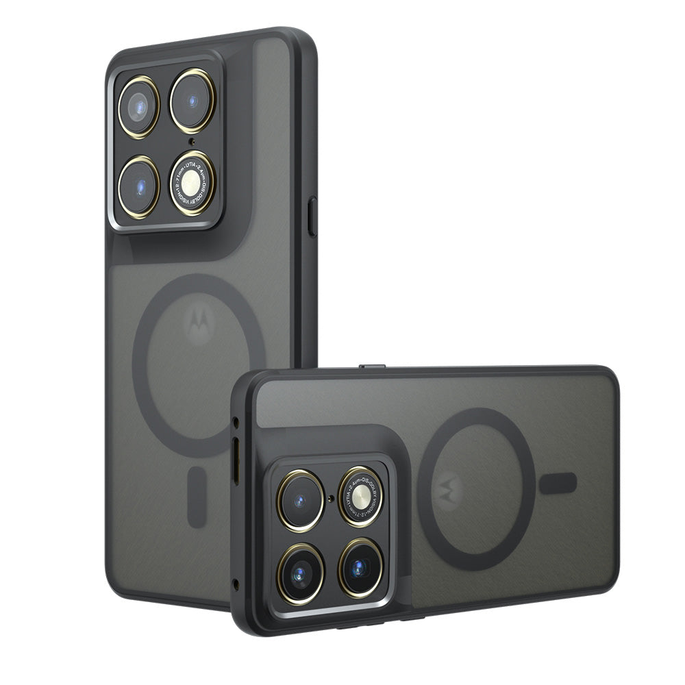 Custodia MagSafe per Motorola Edge 70 Ultra / Signature, Techsuit, PureFrost, Nera Satinata
