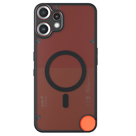 MagSafe-Hülle für Nothing CMF Phone 2 Pro, Techsuit, PureFrost, Schwarz