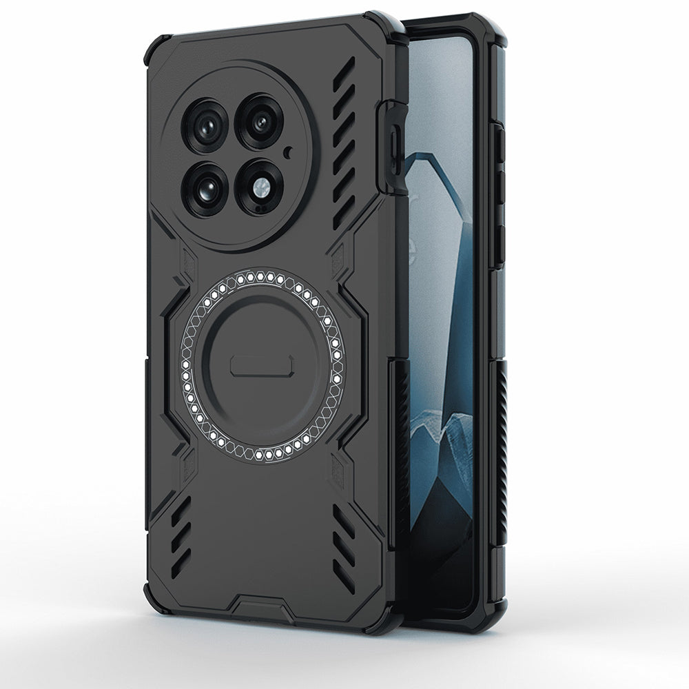 Custodia MagSafe per OnePlus 13, Techsuit, ArmorMag, Nera