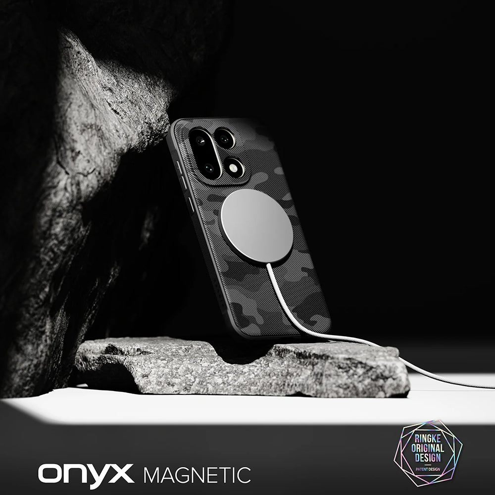 MagSafe Hülle für OnePlus 15, Ringke, Onyx, Tarnmuster