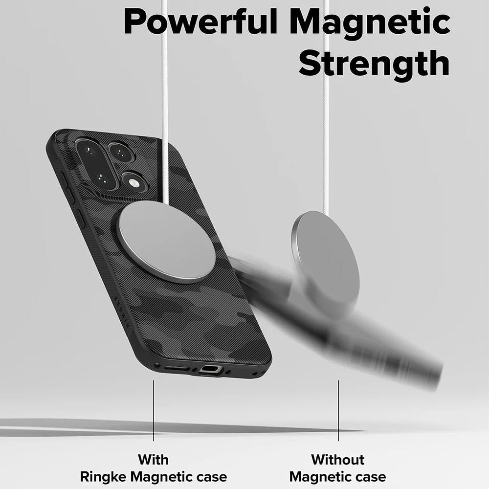 MagSafe Hülle für OnePlus 15, Ringke, Onyx, Tarnmuster