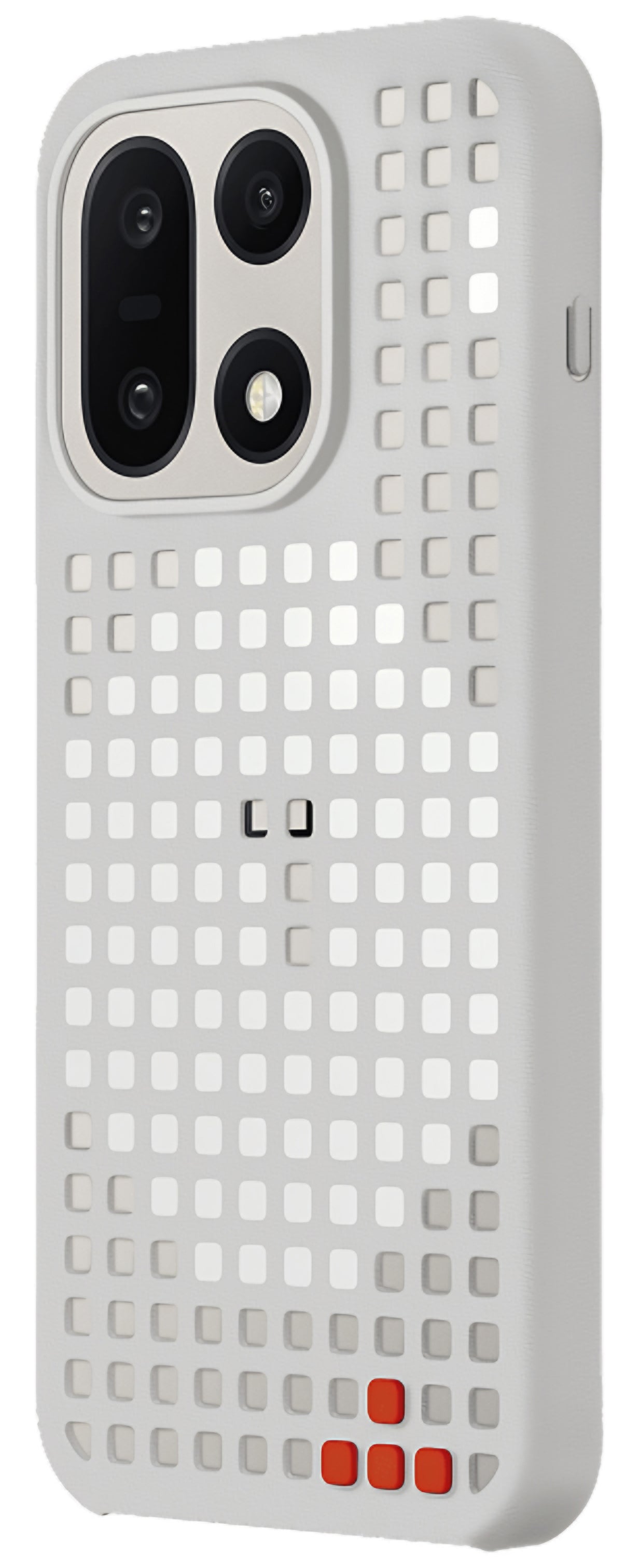 Custodia per OnePlus 15, Hole Pattern Magnetic, Grigio 5431102022