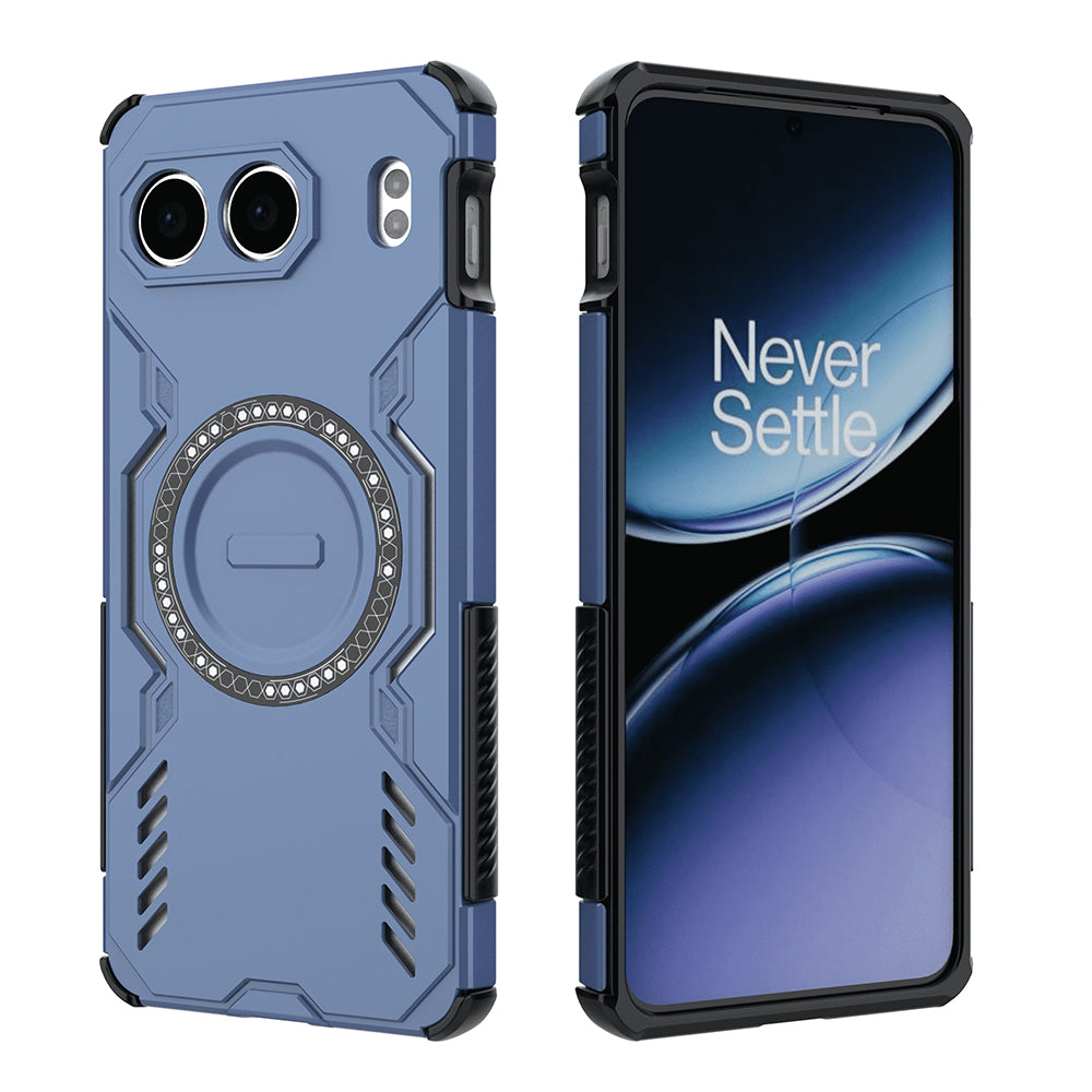 Custodia MagSafe per OnePlus Nord 4, Techsuit, ArmorMag, Blu