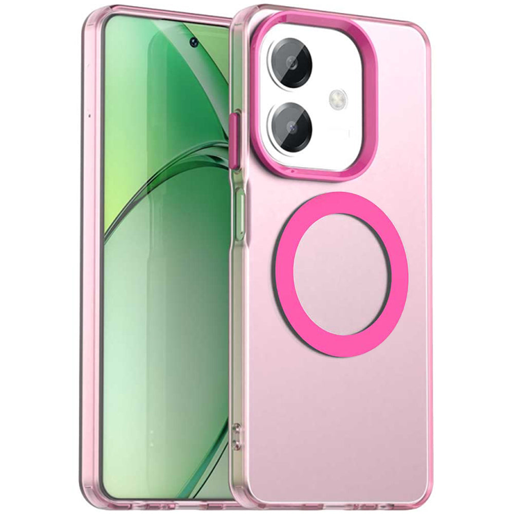 Coque MagSafe pour Oppo A3 4G / A3 5G, Techsuit, CandyCase, Rose