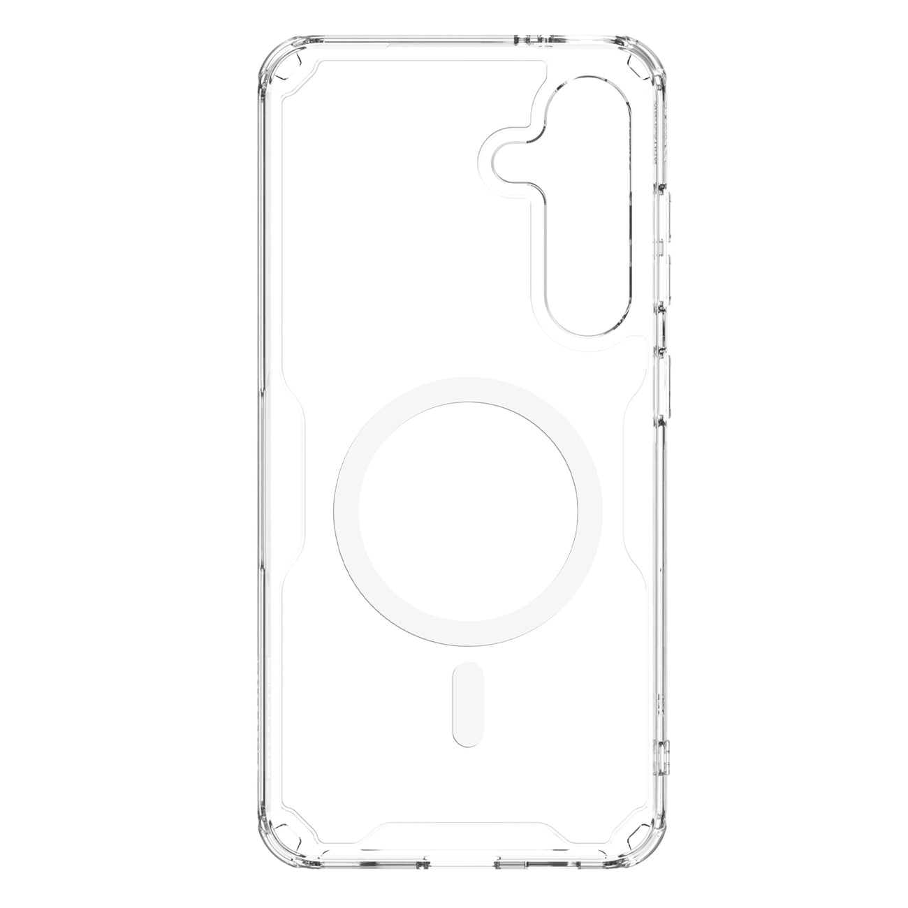 Custodia MagSafe per Samsung Galaxy S24 S921, Nillkin, Nature Pro, trasparente