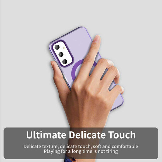 MagSafe-Hülle für Samsung Galaxy A05s A057, Techsuit, CandyCase, Lila