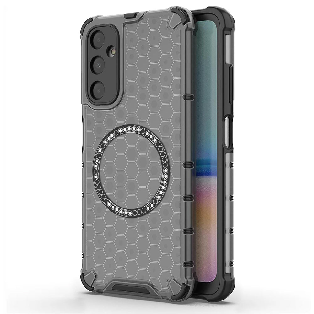 Custodia MagSafe per Samsung Galaxy A05s A057, Techsuit, HoneyComb Shield, Nera