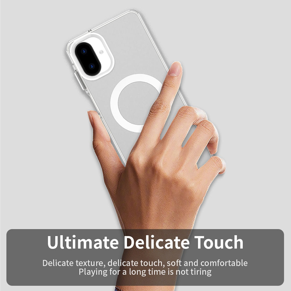 Custodia MagSafe per Samsung Galaxy A07 4G A075, Techsuit, CandyCase, Bianca