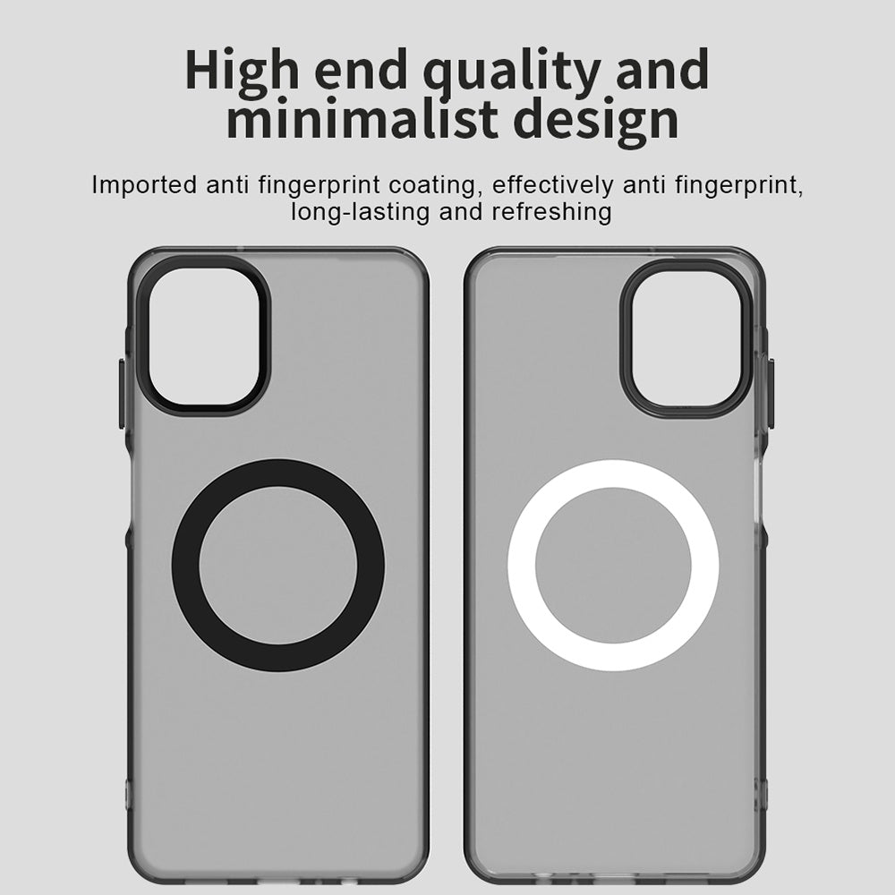 Custodia MagSafe per Samsung Galaxy A07 4G A075, Techsuit, CandyCase, Nera