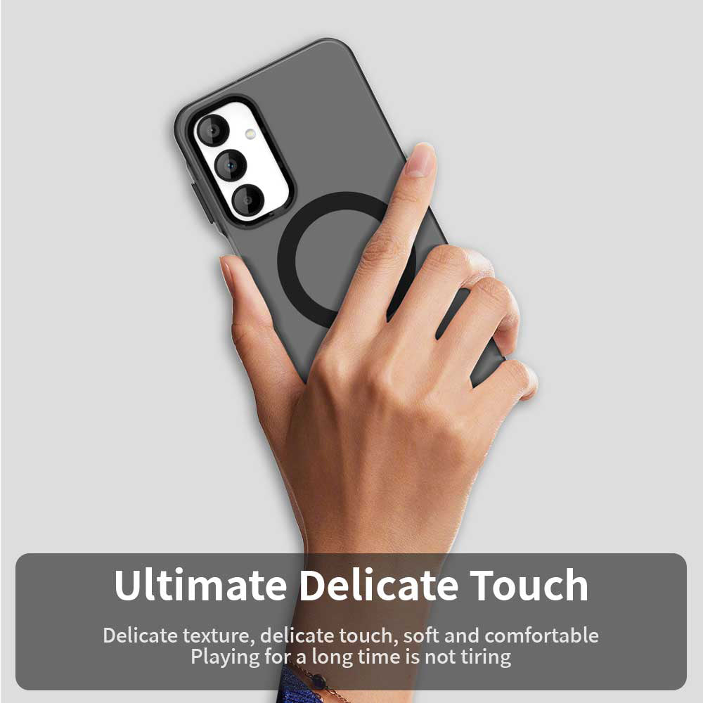 Custodia MagSafe per Samsung Galaxy A16 5G A166 / A16 4G A165, Techsuit, CandyCase, Nera