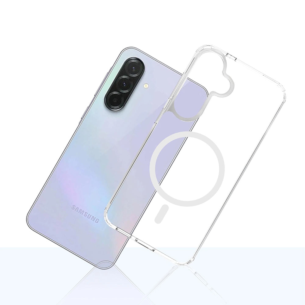 MagSafe Hülle für Samsung Galaxy A37 5G, 3MK, Armor MagCase, Transparent