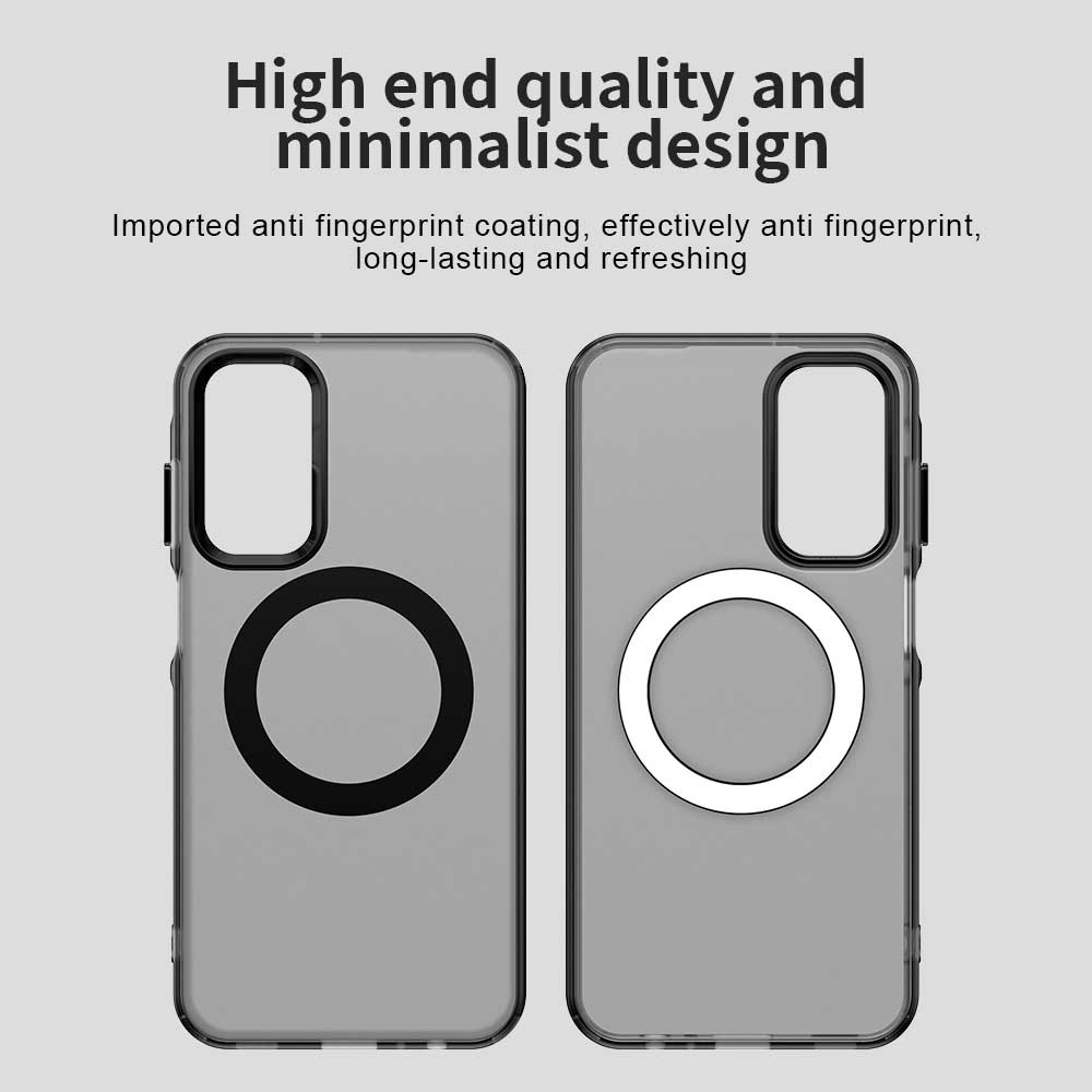 Custodia MagSafe per Samsung Galaxy A55 5G A556, Techsuit, CandyCase, Nera