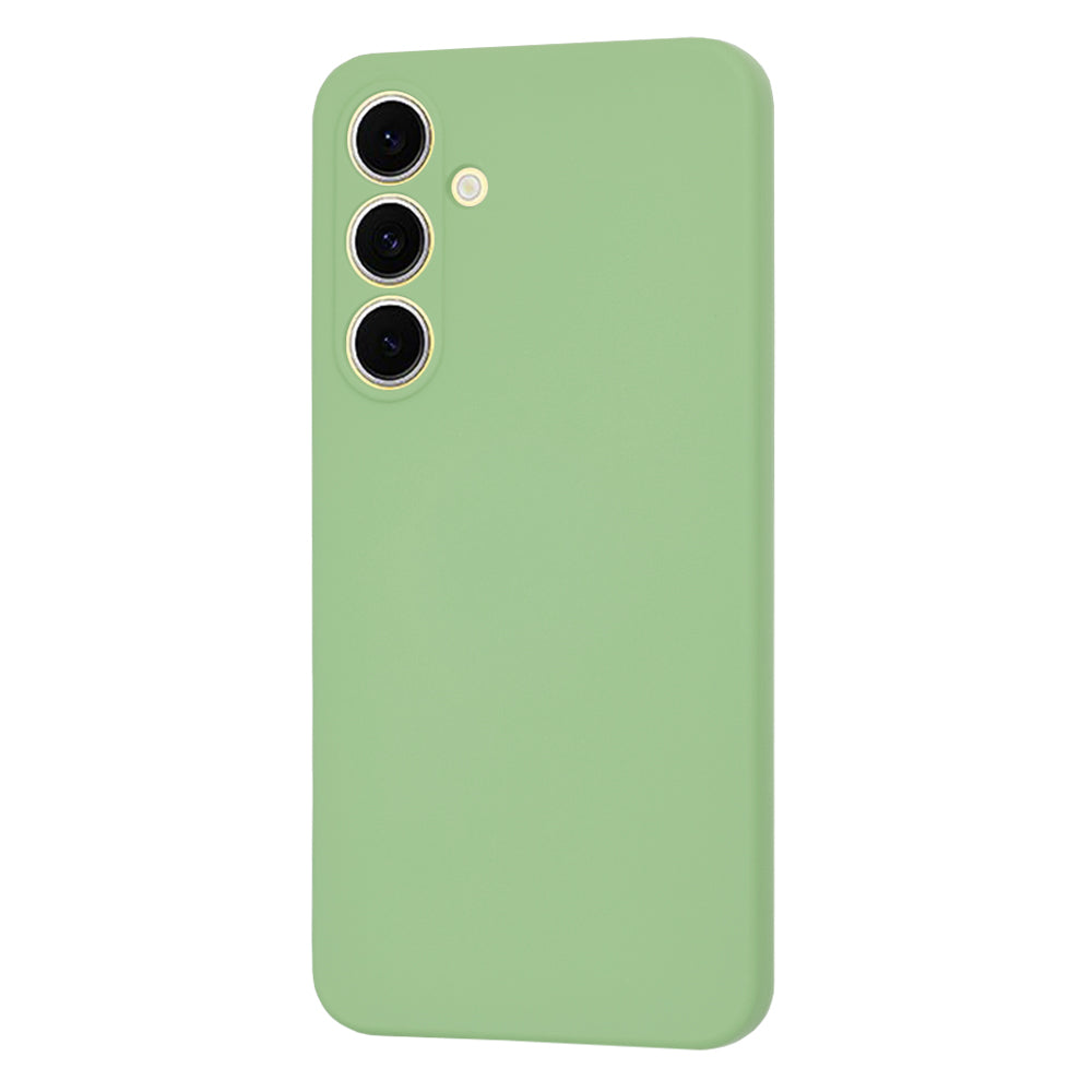 Custodia MagSafe per Samsung Galaxy S24 FE S721, Techsuit, SoftFlex, Verde Chiaro