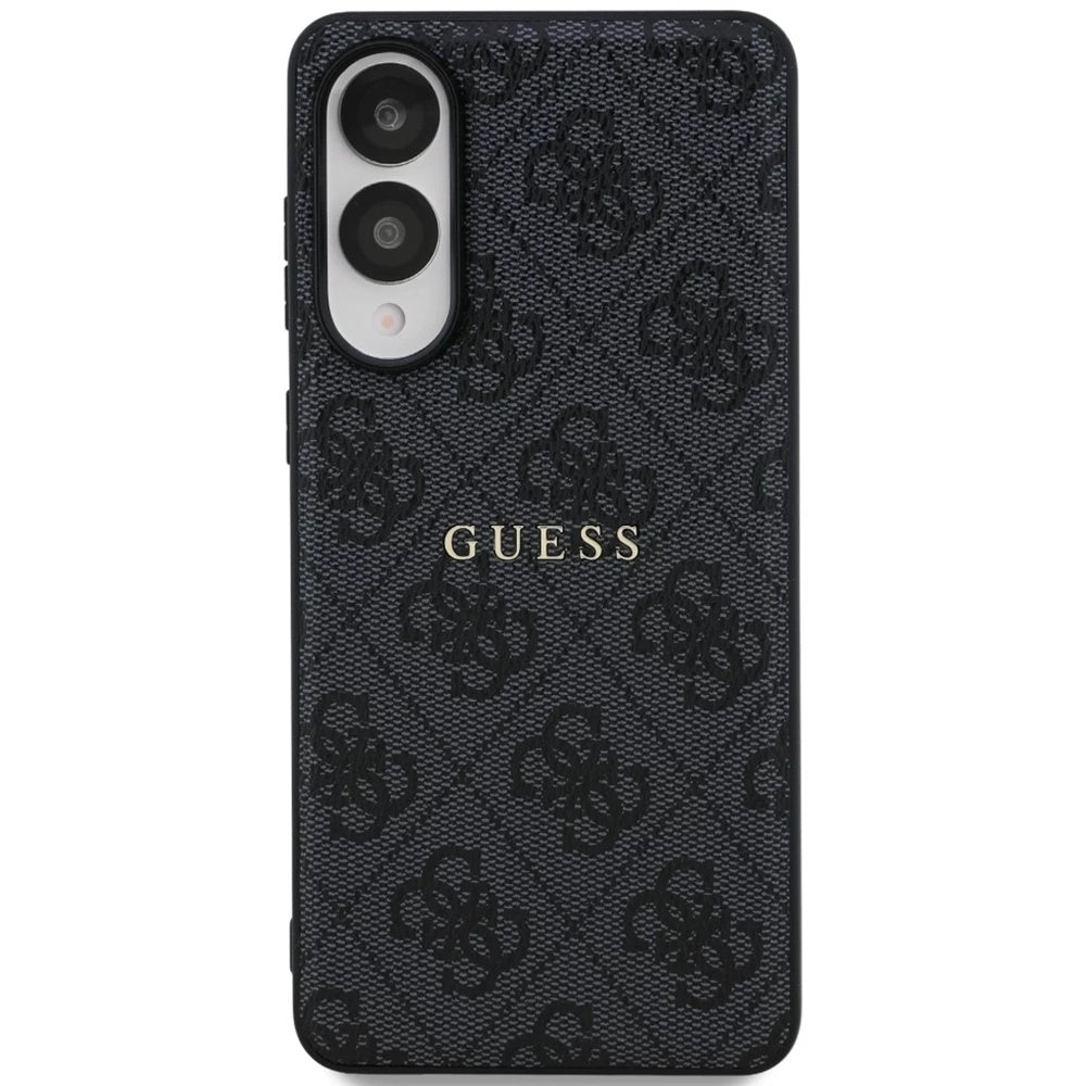 MagSafe Case for Samsung Galaxy S25 Edge S937, Guess, 4G Ring Classic Logo, Black