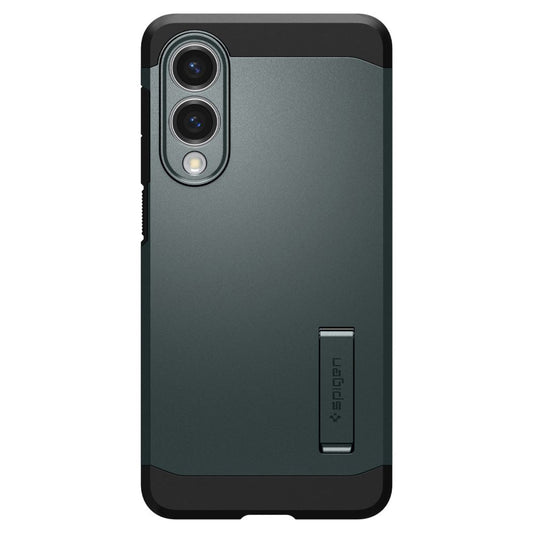 Coque MagSafe pour Samsung Galaxy S25 Edge S937, Spigen, Tough Armor, Vert ACS09424